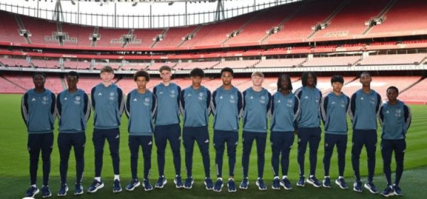 Quan chức của Arsenal: 13 Người chơi đào tạo thanh niên nổi 